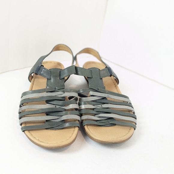Naturalizer two tone leather sandals - Picture 8 of 16